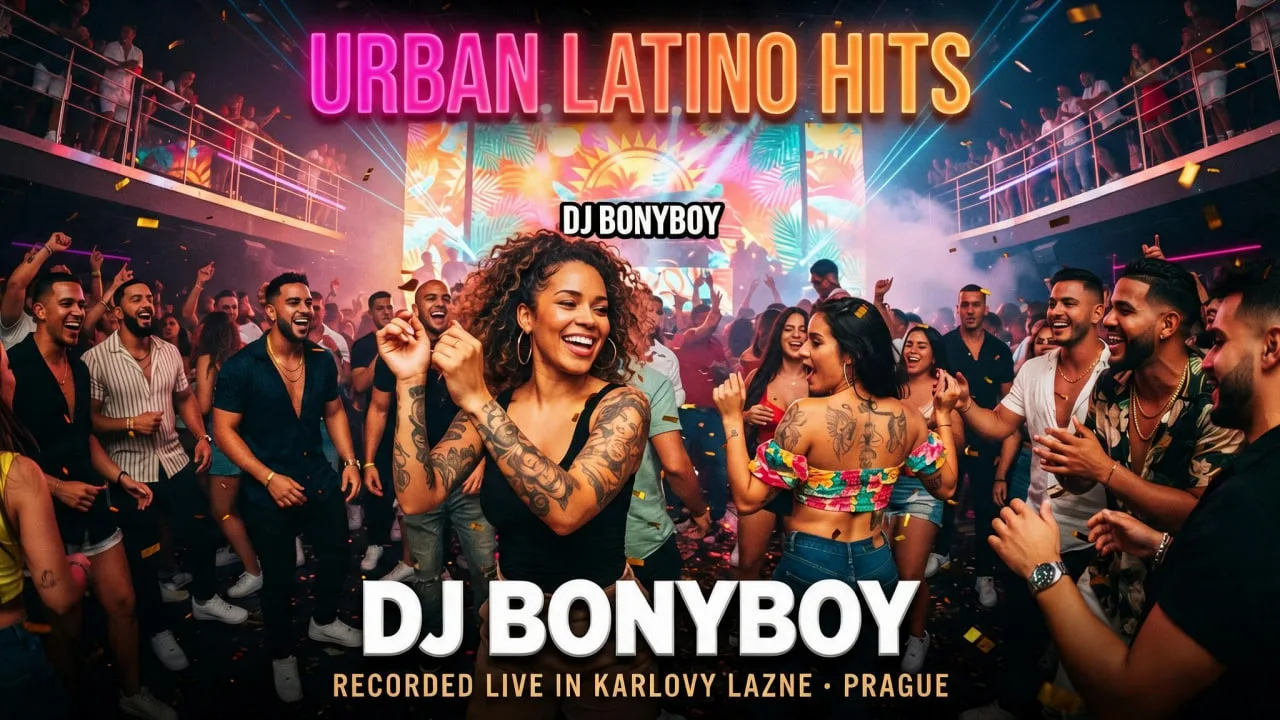 Latino Urban Hits Summer 2026 recorded live in karlovy lazne prg