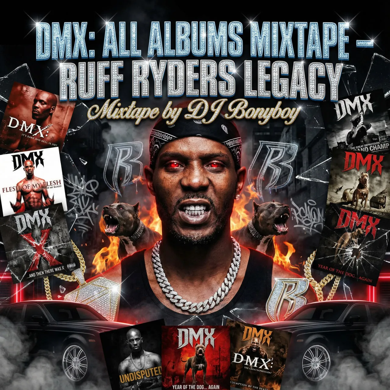 DMX The LEGENDS NEVER DYE mixtape By DjBonyboy